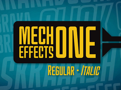 Mech Effects One BB font