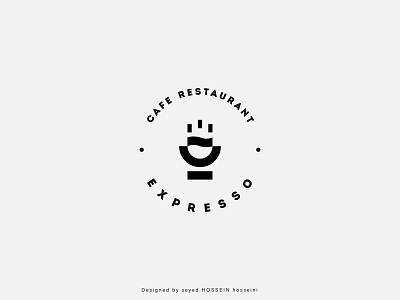 Logo 'Expresso' - Cafe Restaurant app branding cafe cafe logo cafe restaurant concept design identity logo minimal restaurant