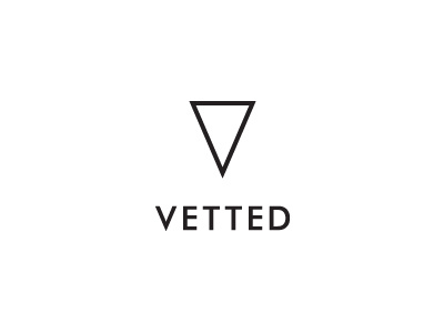 Vetted Logo Revised logo logotype triangle
