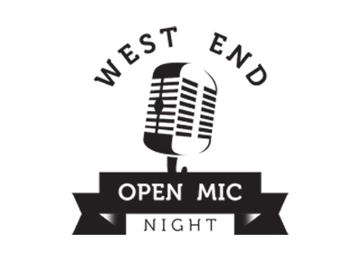 West-End Open Mic Night entertain logo microphone open mic singer singing theatre west end