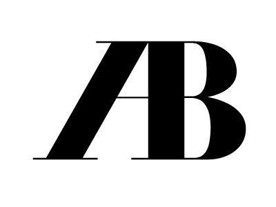 A. B. monogram ab branding cooperbility design logo monogram