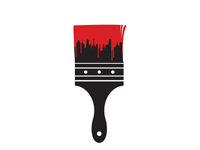 Paint the Town Red by Tom Cooper on Dribbble