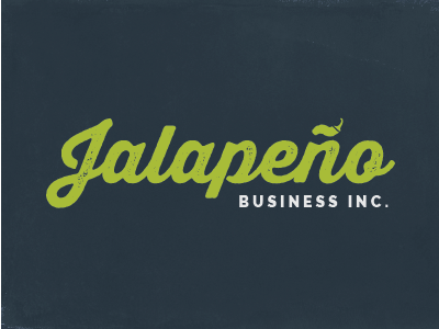 Jalapeño Business business grunge hot inc jalapeno jalapeño logo pepper