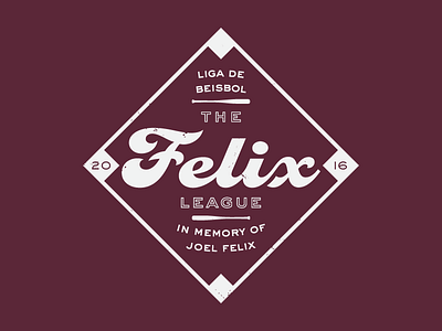 The Felix League baseball league sport tshirt