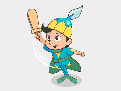 Amir Temur kid 2d amir cartoon cute illustration kid