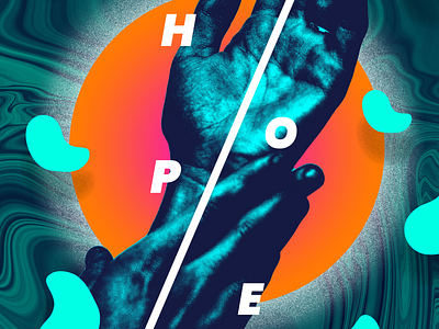 Hope Poster graphic design photo photoshop poster