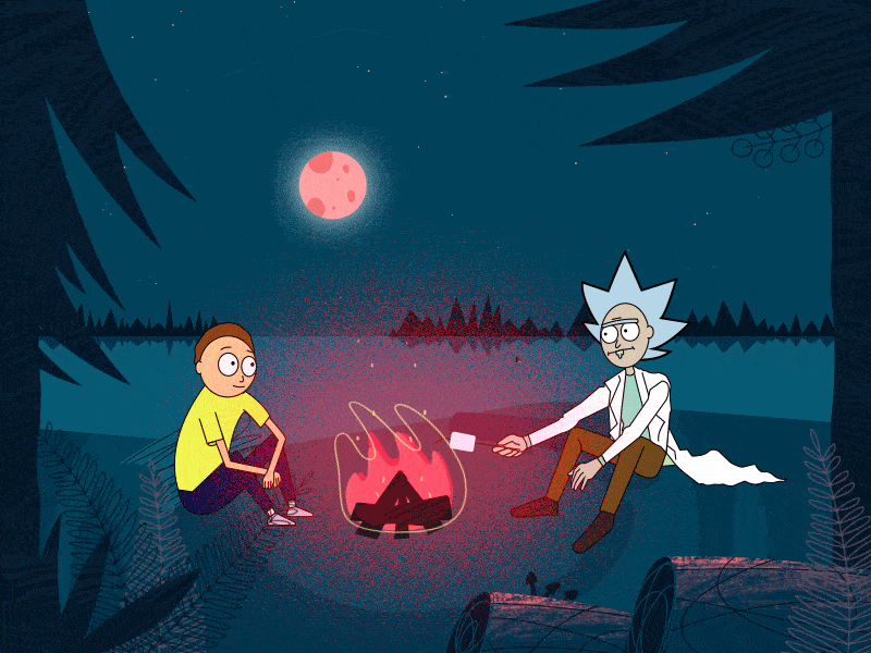 Rick And Morty by Abeer Rizvi on Dribbble
