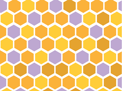 Honeycomb pattern bees color digital graphic design hexagon honeycomb pantone pattern spring vector design