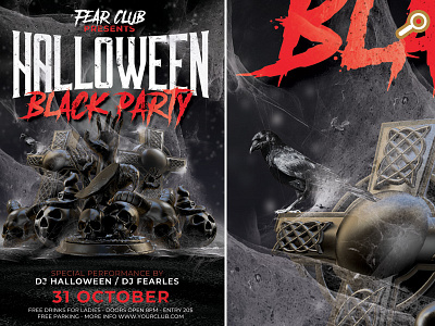 Halloween Black Party