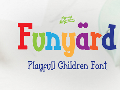 Funyard - Playfull Children Font