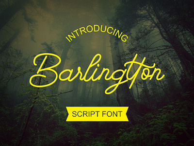 Barlingtton - Script Font