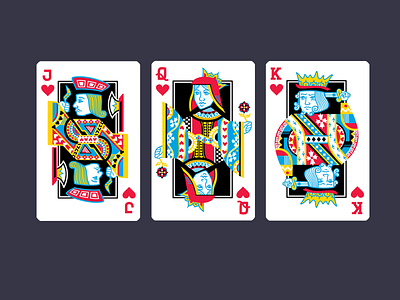 Suit of hearts by Aimee R. on Dribbble