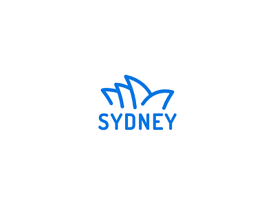 Sydney Lettering australia city design flat icons lettering minimal minimalism sydney sydney opera house typography vector