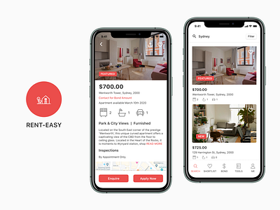 Rent-easy iOS App