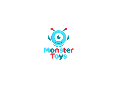 Monster Toys brand design branding cute design handmade illustration logo logo design logodesign logotype toys vector