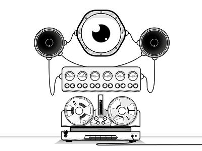 impossible music machines illustrator cc vector