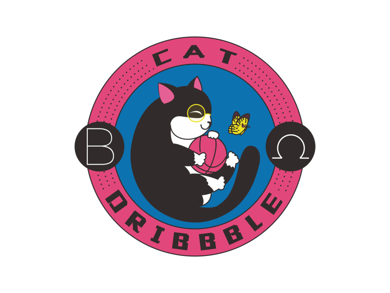 Cat- once again cat dribbble logo