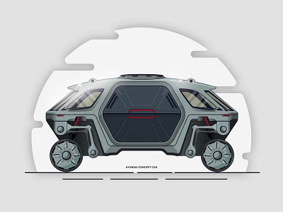 Concept Car - The Future of Transport car carlife concept design future icon illustration luxury car science scifi super car vector