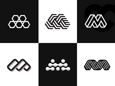 Ms design geometic lettermark logo logodesign logoinspiration m mark mdc miladrezaee minimal monogram symbol