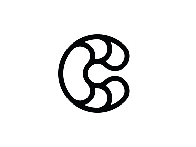 C for Bakery 2 bakery c lettermark logo mark mdc miladrezaee minimal modern monogram