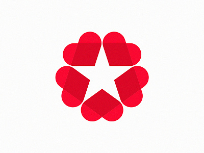 Love Star design heart logo logodesign love mark star symbol