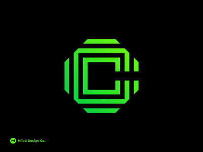 C abstract blockchain brand c crypto defi lettermark logo logodesign mdc miladdesigncompany miladrezaee minimal monogram