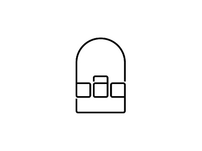 Bag bag baglogo conceptual logo monoline