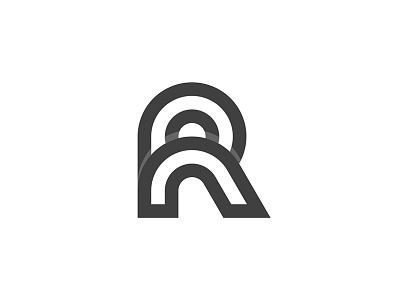 R brand branding lettermark logodesign logotype miladrezaee monoline r rlettermark rlogo