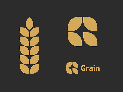 Grain brand g glogo grain illustraion logodesign mark miladrezaee symbol unusedlogo