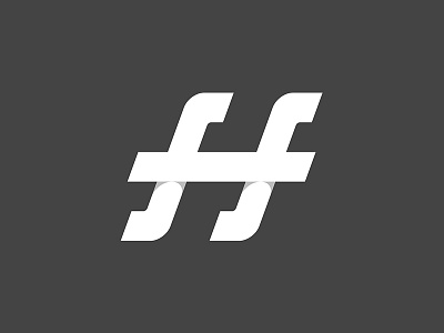 F + H fh graphicdesign lettering lettermark logo logodesign logoinspiration