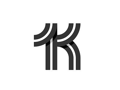 1 K 1k letermark lettering logo logodesign logoinspiration logotype