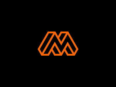 M Lettermark brand branding design graphic letter lettering lettermark logo logodesign logoinspiration m mark miladrezaee monogram symbol typography