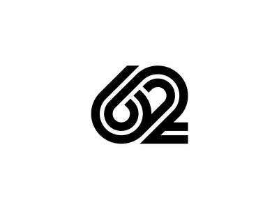 62 62 brand branding design graphic lettermark logo logodesign logoinspiration logotype mark miladrezaee monogram