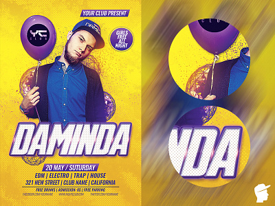 EDM Dj Flyer Template