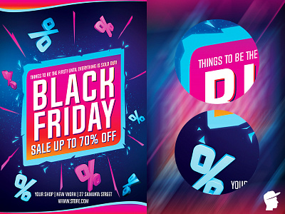 Black Friday 2018 Flyer Template