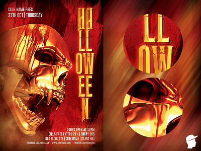 Halloween 2019 2 Flyer Template