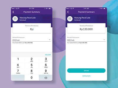 OVO - Scan To Pay app design fin tech fin tech flat pay payment scan ui ux