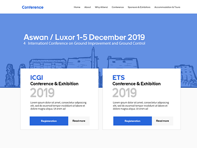 Conferance-Landing-Page landing page