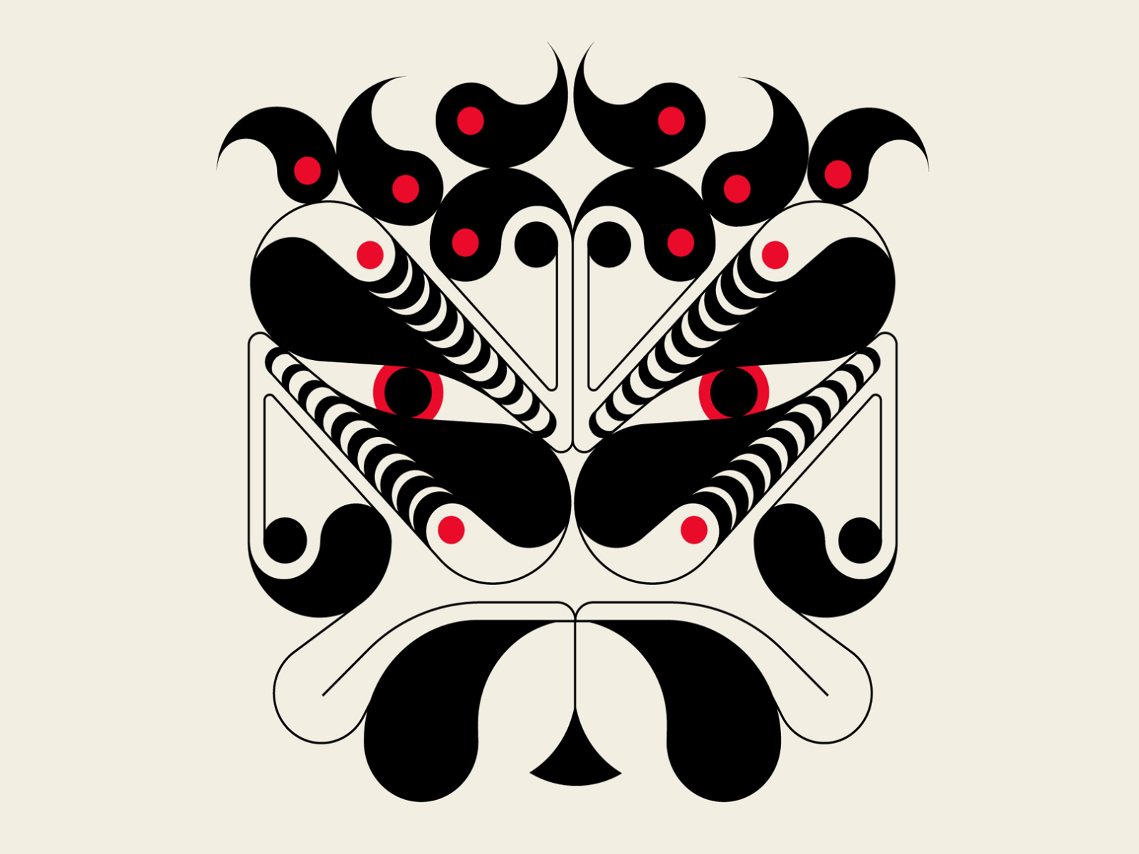 Kabuki 3 by TRÜF on Dribbble