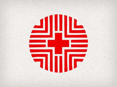 Japan Aid japan red icon logo design