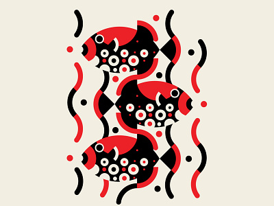 Weird Fishes by TRÜF on Dribbble