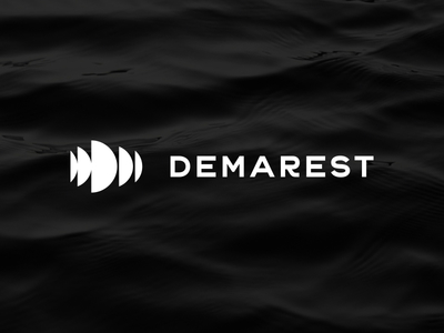 Demarest Logo black d film identity logo mark monogram