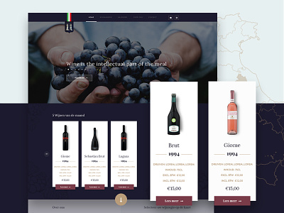Rocchi adobe ui design ux design web design web development website wine wordpress