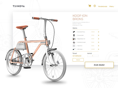 Tsinova adobe bicycle illustartion ui ux web design web development website wordpress