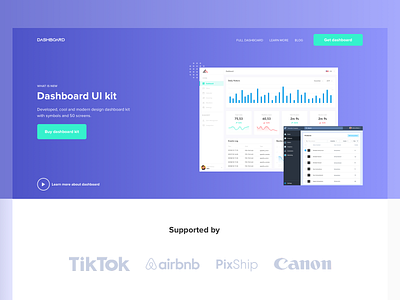 Dashboard UI Kit agency clean dashboad dashboard app dashboard template dashboard ui design header minimalism modern sketch ui uiux user experience ux uxdesign