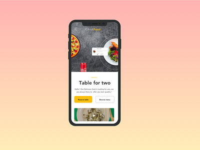 GrabFood Restaurant Website Responsive agency clean design header sketch ui uiux user experience ux uxdesign