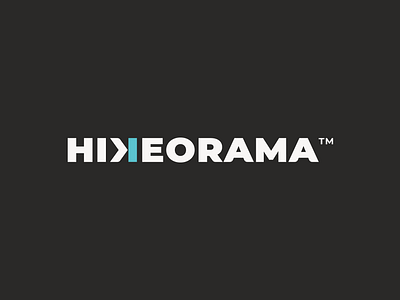 Hikeorama logo branding logo mark