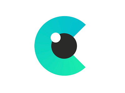 Ciclope Logo branding c cyclops eye logo