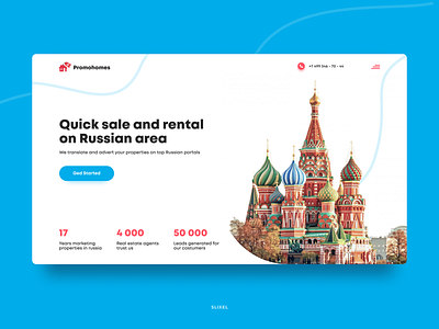 Quick sale of real estate and rent in Russia area design figma freelance realestate rental russian slixel ui ux webdesign webdesigner website