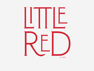 Little Red Matches Logo brand identity branding design logo logo design